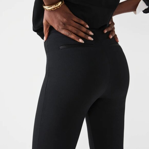 Spanx | SPANX PerfectFit Ponte Flare Pants Size Large Petite - Picture 4 of 15